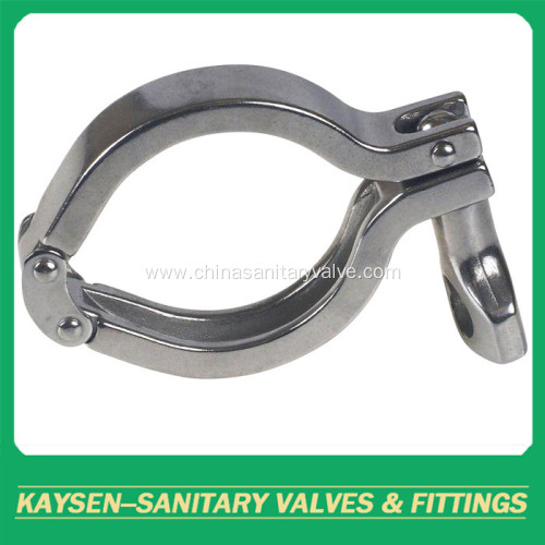 Sanitary 13SF heavy duty double pin pipe clamp